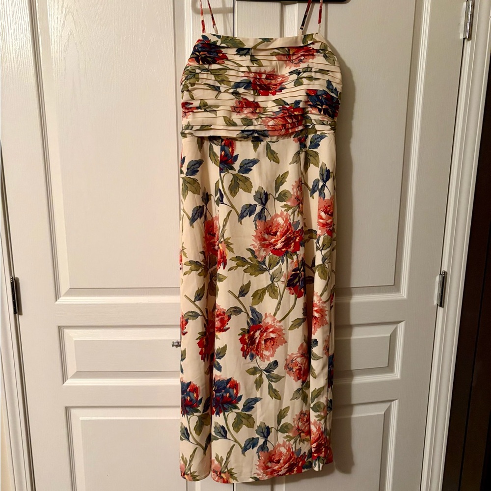 Abercrombie & Fitch Floral Print Maxi Dress